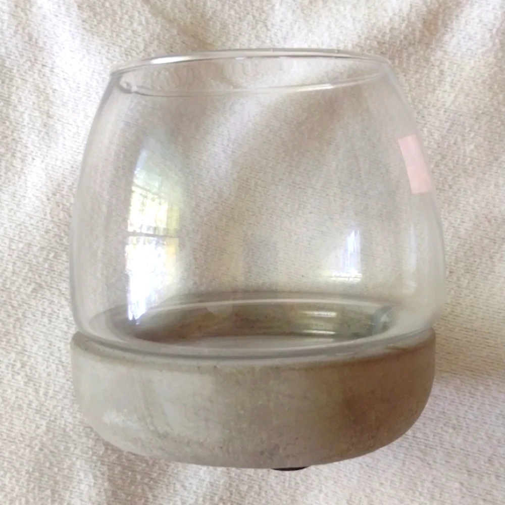 NWT glass and grey stone - Picture 1 of 12